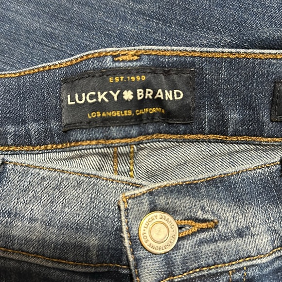 Lucky Brand men’s jeans straight leg 221 size 32/34 - Picture 4 of 8